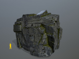 cliff rocks 3D Model