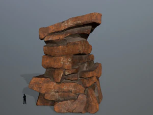 desert rocks 3D Model