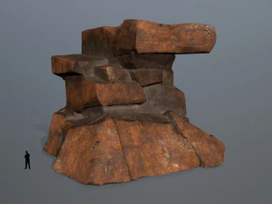 desert rocks 3D Model