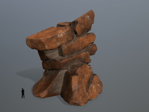 desert rocks 3D-Modell
