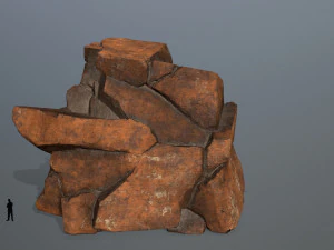 desert rocks 3D Model