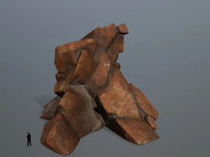 desert rocks 3D Model