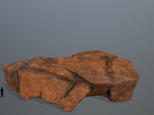 desert rocks 3D-Modell