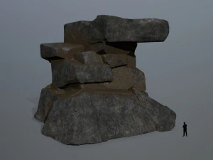 cliff rocks 3D Model