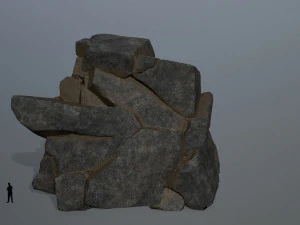 cliff rocks 3D Model
