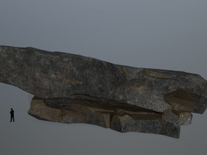 cliff rocks Modelo 3D