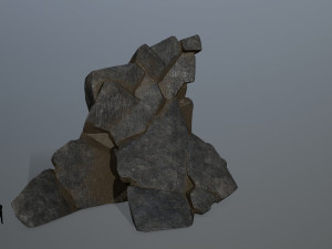 cliff rocks Modelo 3D