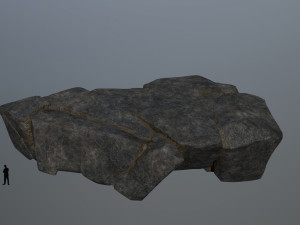 cliff rocks Modelo 3D