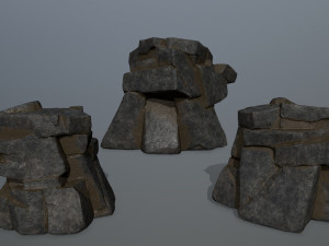cliff rocks Modelo 3D