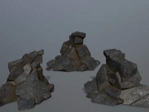 cliff rocks 3D Model