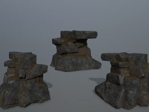cliff rocks Modelo 3D