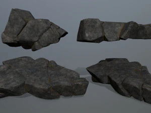 cliff rocks 3D Model