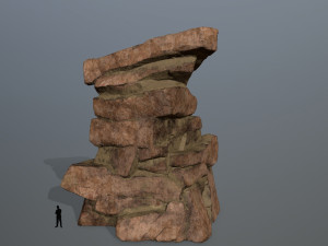 desert rock set 3D Model