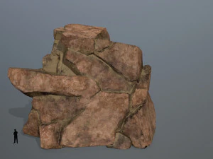 desert rock set 3D Model