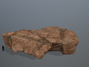 desert rock set 3D Model