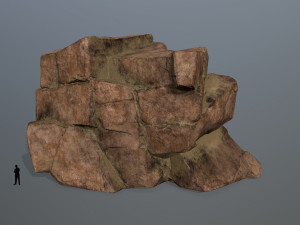 desert rock set 3D Model