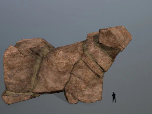 desert rock set 3D Model
