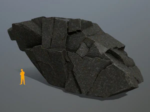 cliff rocks 3D Model