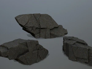 cliff rocks 3D Model