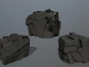cliff rocks 3D Model
