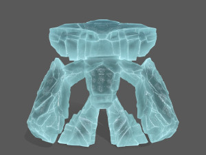 icemonster Modelo 3D