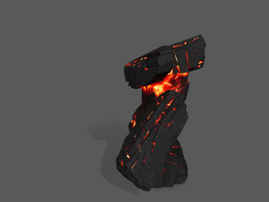 lava monster Modèle 3D