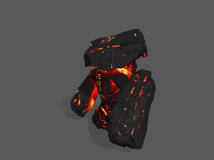 lava monster Modèle 3D