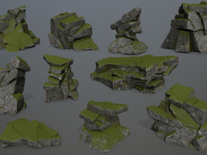 rocks 3D Model