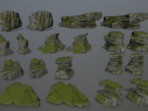 rocks 3D Model