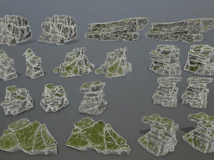 rocks 3D Model