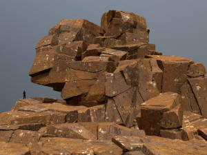 desert rock 3D-Modell