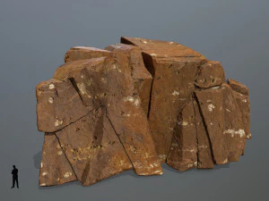 desert rock 3D Model