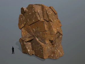 desert rock 3D Model