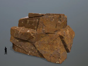 desert rock 3D Model