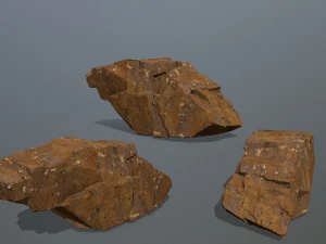 desert rock 3D Model