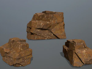 desert rock 3D Model
