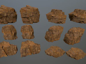 desert rock 3D Model