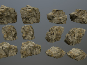 rocks 3D Модель