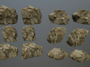 rocks 3D Model
