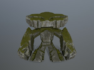 rock monster Modello 3D