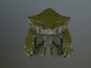 rock monster Modello 3D
