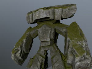 rock monster Modello 3D