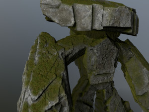 rock monster Modello 3D