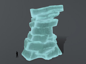 ice rocks 3D Model