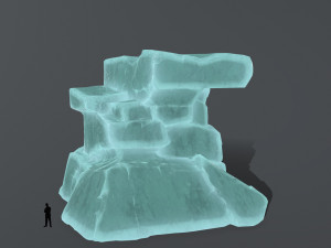 ice rocks 3D Model