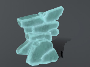 ice rocks 3D Model