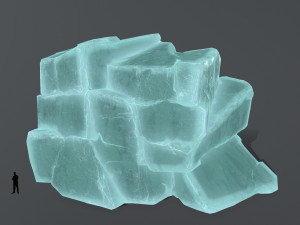 ice rocks 3D Model
