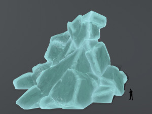 ice rocks 3D Model