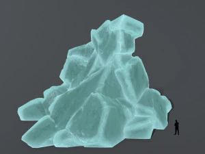 ice rocks 3D Model