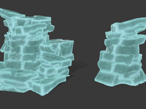 ice rocks 3D Model